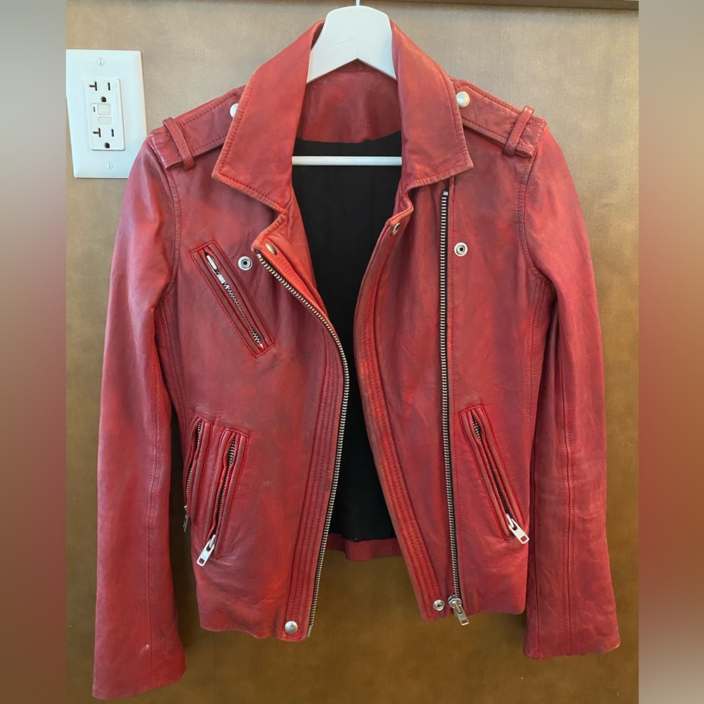 IRO Han Leather Jacket